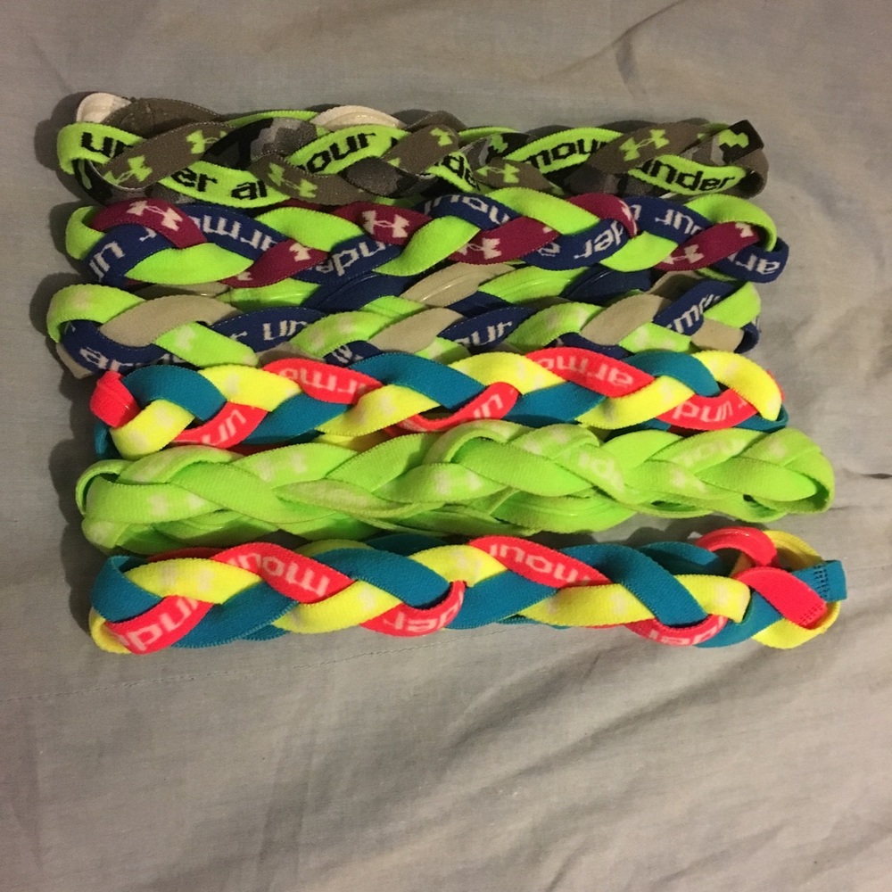 Under Armour headbands (set of 6, Neons)